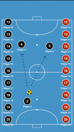 Pizarra Táctica: Futsal screenshot