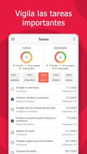 Planificador de bodas - MyWed screenshot