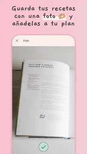 Planificador de menu semanal screenshot