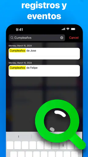 Planificador semanal - agenda screenshot