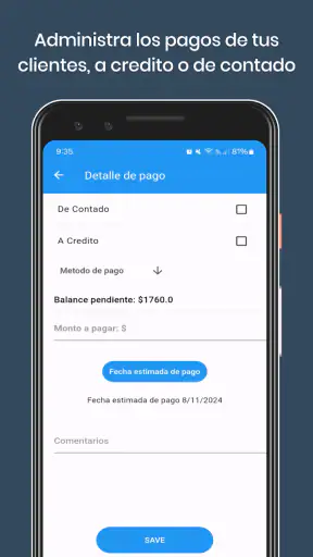 PLANTILLA PRESUPUESTO CLIENTES screenshot