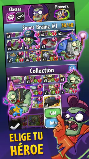 Plants vs. Zombies™ Heroes screenshot