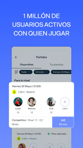 Playtomic - Jugar a padel screenshot