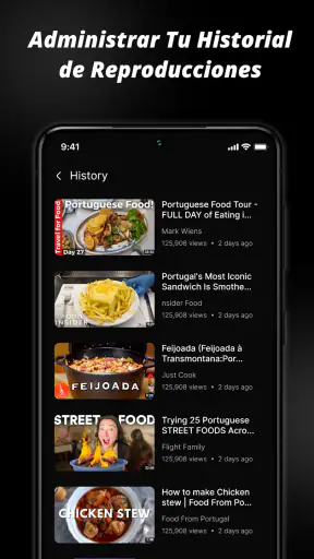 PlayTube, Mp3 Player screenshot