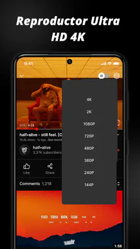 PlayTube, Mp3 Player screenshot