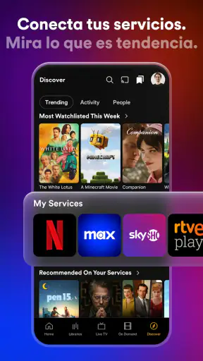 Plex: TV en vivo, pelis y más screenshot