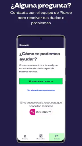 Pluxee España screenshot