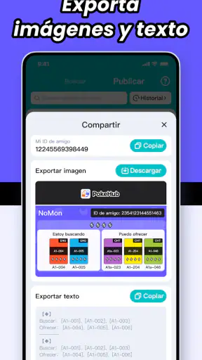 PokeHub - para JCC Pocket screenshot