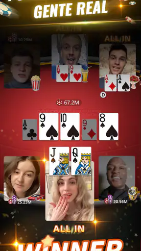 PokerGaga: Poker & Video Chat screenshot