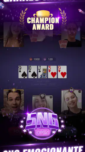 PokerGaga: Poker & Video Chat screenshot