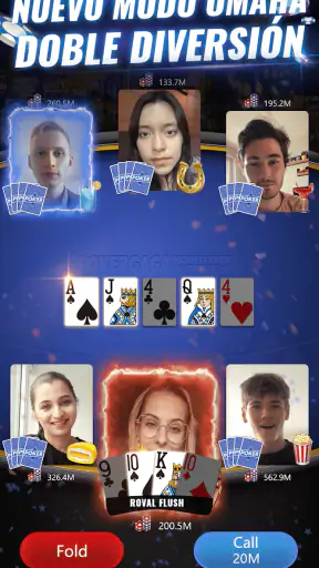 PokerGaga: Poker & Video Chat screenshot