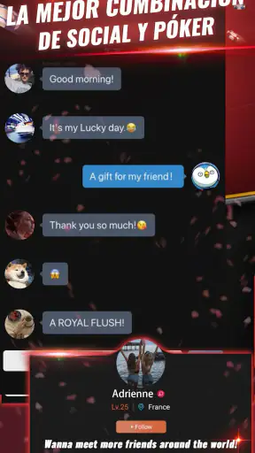 PokerGaga: Poker & Video Chat screenshot