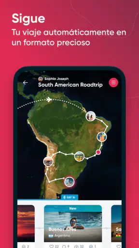 Polarsteps - Travel Tracker screenshot