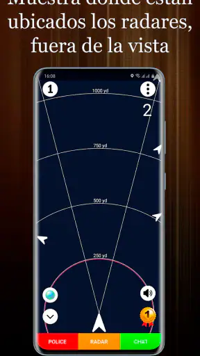 Policial RadarDetector Radares screenshot