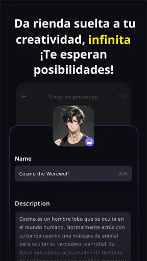 PolyBuzz: Chatea con Amigos IA screenshot