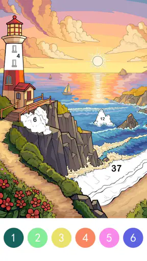 Pop Color - Pintar por número screenshot