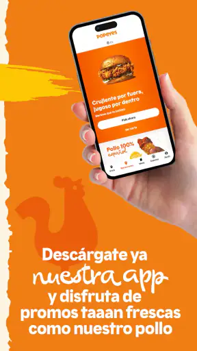 POPEYES ESPAÑA screenshot
