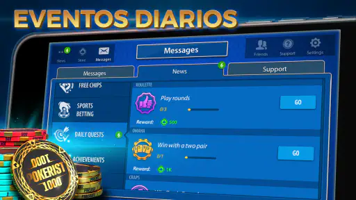 Póquer Texas Hold'em: Pokerist screenshot