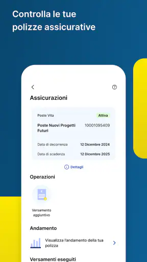 Poste Italiane screenshot