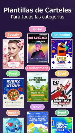 Poster Maker: Diseño de Poster screenshot
