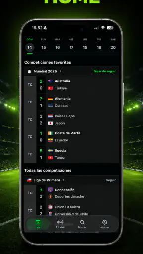 Potrero: Fútbol en Vivo screenshot