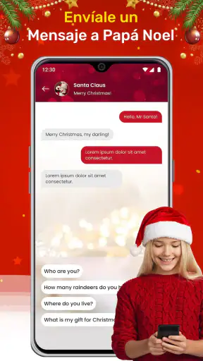 Prank - Llamada de Papá Noel screenshot