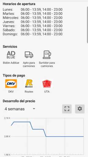 Precio de Gasolina al Instante screenshot