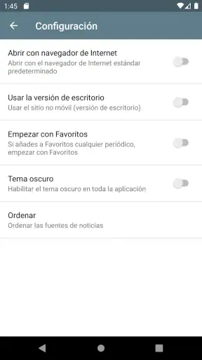 Prensa de España screenshot