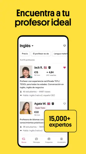Preply: Aprender idiomas screenshot