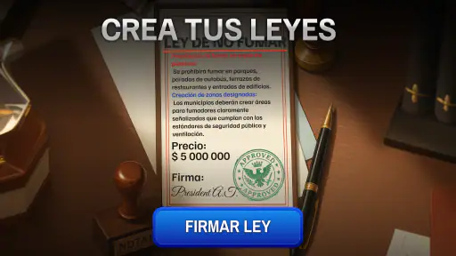Presidente Simulador screenshot