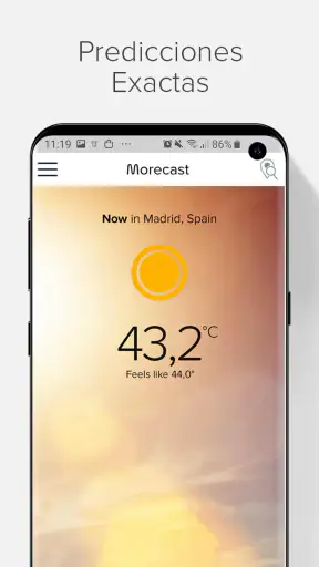 Previsión del tiempo: Morecast screenshot