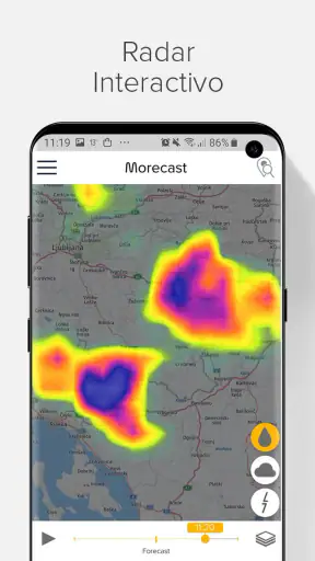 Previsión del tiempo: Morecast screenshot