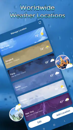 Previsión meteorológica local screenshot
