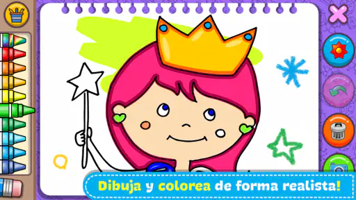 Princesas - Libro de Colorear screenshot