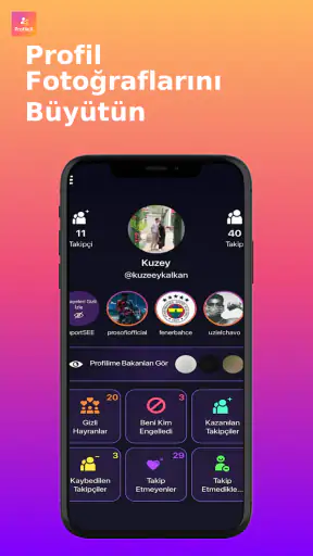 ProfileX screenshot