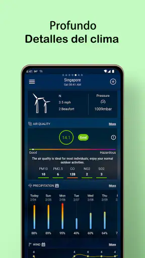Pronóstico del tiempo local screenshot