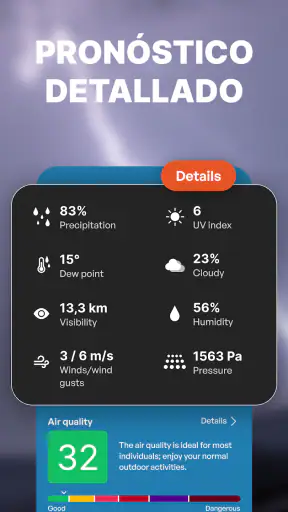 Pronóstico del Tiempo Preciso screenshot