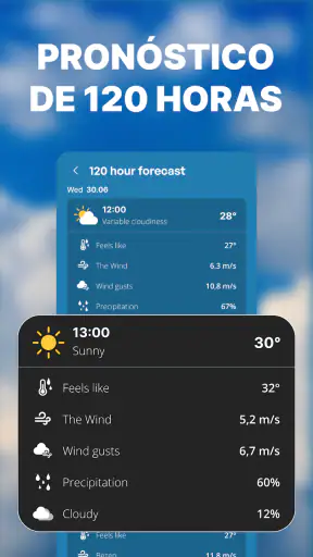 Pronóstico del Tiempo Preciso screenshot