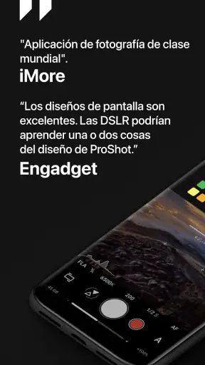 ProShot screenshot
