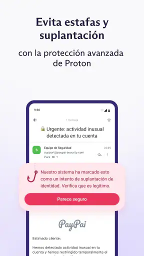 Proton Mail: Correo cifrado screenshot
