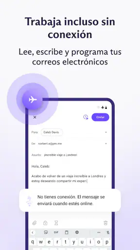 Proton Mail: Correo cifrado screenshot