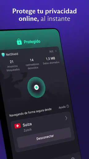 Proton VPN: VPN veloz y segura screenshot