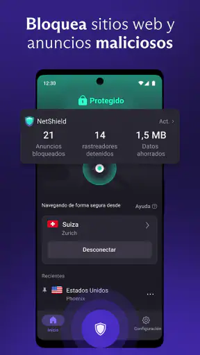Proton VPN: VPN veloz y segura screenshot