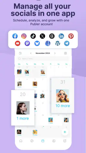 Publer: Social Media Tools screenshot