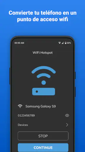 Punto de acceso Wifi portátil screenshot