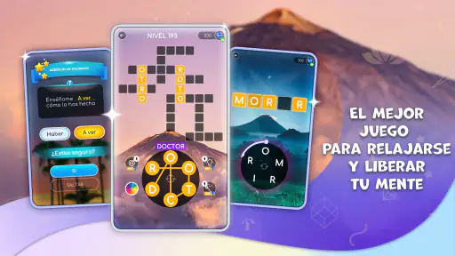 Puzzle de Palabras Relajante screenshot