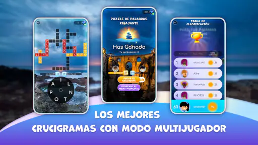 Puzzle de Palabras Relajante screenshot
