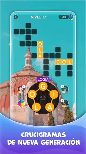 Puzzle de Palabras Relajante screenshot