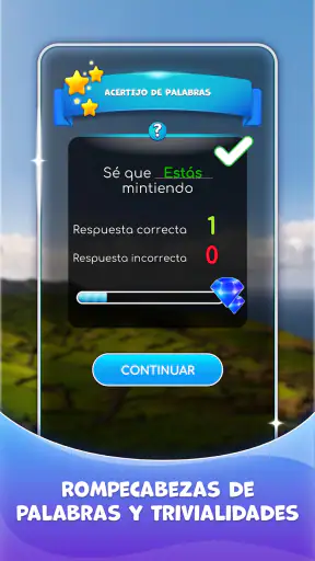 Puzzle de Palabras Relajante screenshot