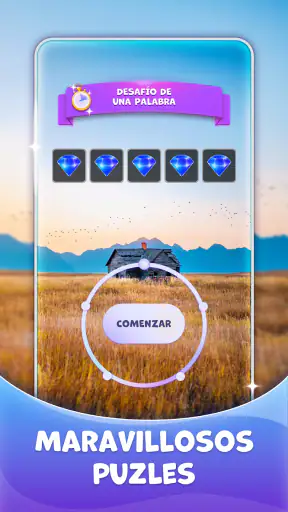 Puzzle de Palabras Relajante screenshot